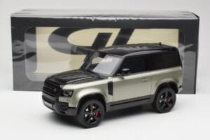 Land Rover Defender 90 HSE P400 L663 Pangea Green Metallic GT Spirit 1:18 GT517 Résine — image 6 sur 6