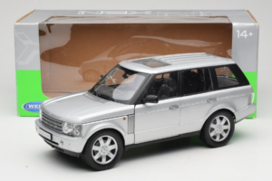 Land Rover Range Rover L322 Argent Welly 1:18 12536W Métal — image 8 sur 8