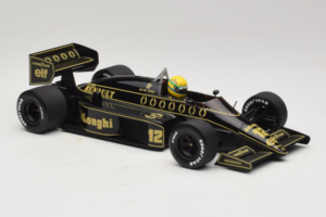 Lotus 98T Renault #12 A. Senna Team Lotus 1986 Minichamps 1:18 540861812 Métal — image 4 sur 7