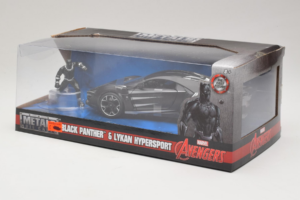 Lykan HyperSport Black Panther Avec Figurine Metals Diecast 1:24 99723 Métal — image 3 sur 3