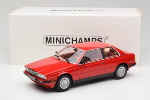 Maserati BiTurbo Coupe Rosso Corsa Minichamps 1:18 107123501 Résine — image 6 sur 6