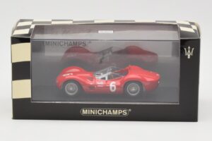 Maserati Tipo 61 #6 R. Penske SCCA National Race Meadowdale 1961 Minichamps 1:43 400611206 Métal — image 4 sur 4
