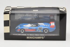 Matra Simca MS670B #12 J-P. Beltoise / J-P. Jabouille / J-P. Jaussaud 24 Hours of Le Mans 1973 Minichamps 1:43 430731112 Méta — image 4 sur 4
