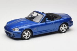 Mazda MX-5 NA 10th Anniversary Blue Metallic Gate 1:18 01071 Métal