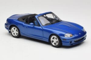 Mazda MX-5 NA 10th Anniversary Blue Metallic Gate 1:18 01071 Métal — image 6 sur 8