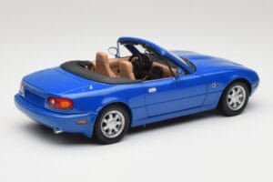 Mazda MX-5 NA Twilight Bleu Mica Gate 1:18 1013 Métal — image 3 sur 8
