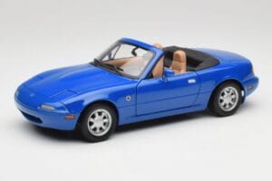 Mazda MX-5 NA Twilight Bleu Mica Gate 1:18 1013 Métal