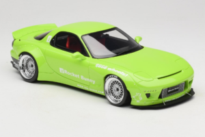 Mazda RX-7 FD Rocket Bunny Pearl Green Otto 1:18 OT1155 Résine — image 4 sur 6