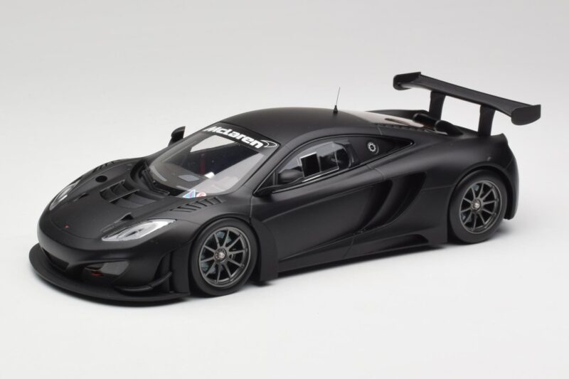 McLaren 12C GT3 Carbon Mat Noir Minichamps 1:18 151121390 Métal