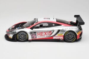 McLaren 12C GT3 Hexis Racing #107 O. Panis / F. Cazenave 24 Hours of Spa 2013 Minichamps 1:18 151131397 Métal — image 3 sur 6