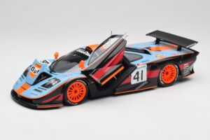 McLaren F1 GTR Gulf #41 P. Gounon / S. Oloffson 24 Hours of Le Mans 1997 Minichamps 1:18 530133741 Métal — image 2 sur 8