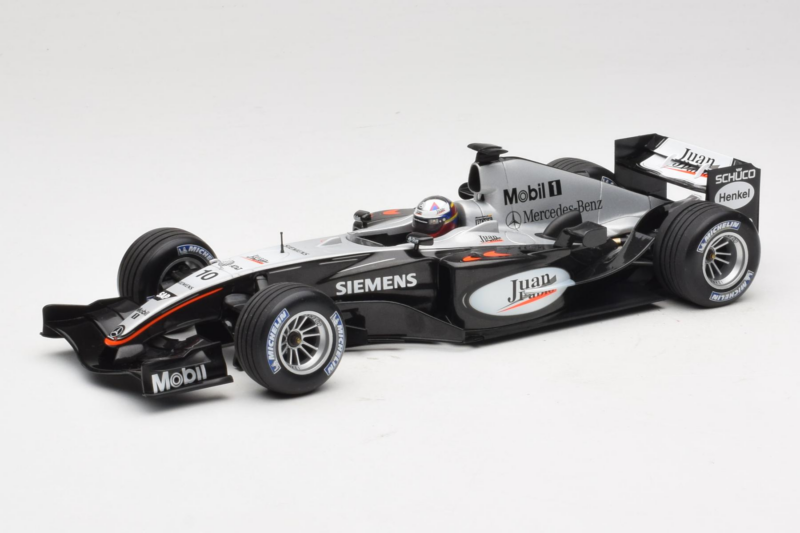 McLaren MP4-19 Mercedes J.P. Montoya Test Car 2005 Minichamps 1:18 533051880 Métal