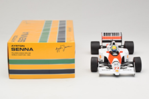 McLaren MP4/5B Honda #27 A. Senna Marlboro McLaren F1 World Champion 1990 Minichamps 1:18 540901827 Métal — image 6 sur 7