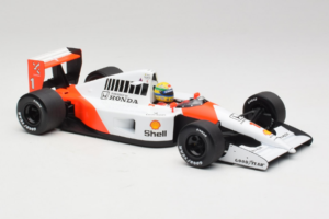 McLaren MP4/6 Honda #1 A. Senna Marlboro McLaren F1 World Champion 1991 Minichamps 1:18 540911801 Métal — image 4 sur 7