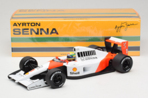 McLaren MP4/6 Honda #1 A. Senna Marlboro McLaren F1 World Champion 1991 Minichamps 1:18 540911801 Métal — image 7 sur 7