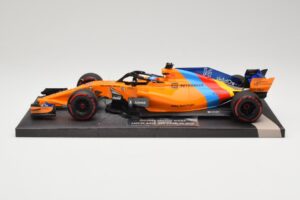 McLaren MCL33 Renault #14 F. Alonso Last F1 Race Abu Dhabi GP 2018 Minichamps 1:18 537183914 Métal