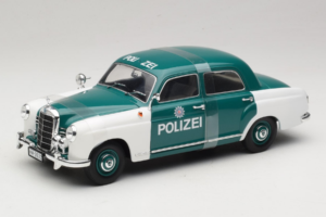Mercedes 180 Ponton Polizei Revell 1:18 8863 Métal