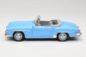 Mercedes 190 SL W121 Bleu Clair Norev 1:18 183400 Métal — image 4 sur 8