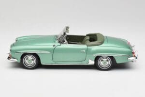 Mercedes 190 SL W121 Vert Clair Métallisé Norev 1:18 183401 Métal — image 5 sur 9