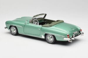 Mercedes 190 SL W121 Vert Clair Métallisé Norev 1:18 183401 Métal — image 8 sur 9