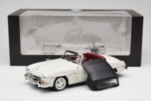 Mercedes 190 SL W121 Gris Clair Norev 1:18 B66040710 Métal — image 10 sur 10