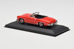 Mercedes 190 SL W121 Rouge Minichamps 1:43 940033131 Métal — image 3 sur 4