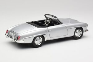 Mercedes 190 SL W121 Argent Gris Minichamps 1:18 100037031 Métal — image 3 sur 8