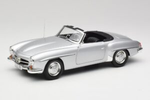 Mercedes 190 SL W121 Argent Gris Minichamps 1:18 100037031 Métal