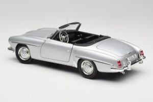 Mercedes 190 SL W121 Argent Gris Minichamps 1:18 100037031 Métal — image 7 sur 8
