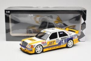 Mercedes 190E 2.5-16 EVO 1 W201 Team MS-Jet #4 R. Asch DTM 1989 Minichamps 1:18 155893604 Métal — image 6 sur 6
