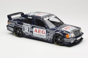 Mercedes 190E 2.5-16 EVO 1 W201 Team Snobeck #12 A. Cudini DTM 1989 Minichamps 1:18 155893612 Métal — image 4 sur 6