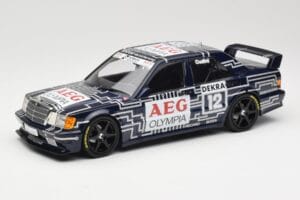 Mercedes 190E 2.5-16 EVO 1 W201 Team Snobeck #12 A. Cudini DTM 1989 Minichamps 1:18 155893612 Métal