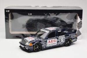 Mercedes 190E 2.5-16 EVO 1 W201 Team Snobeck #12 A. Cudini DTM 1989 Minichamps 1:18 155893612 Métal — image 6 sur 6