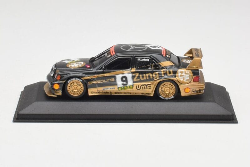 Mercedes 190E 2.5-16 Evo 2 W201 #9 K. Ludwig Zung Fu Racing Macau GP 1991 Minichamps 1:43 13103 Métal