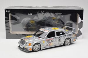 Mercedes 190E 2.5-16 EVO II W201 #8 Zung Fu E. Lohr Guia Race Macau 1992 Minichamps 1:18 155923608 Métal — image 6 sur 6