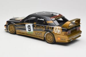 Mercedes 190E 2.5-16 EVO II W201 #9 Zung Fu K. Ludwig Guia Race Macau 1991 Minichamps 1:18 155913609 Métal — image 4 sur 6