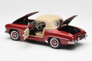 Mercedes 190SL W198 Rouge AUTOart 1:18 76116 Métal — image 5 sur 8