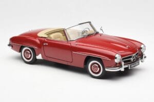 Mercedes 190SL W198 Rouge AUTOart 1:18 76116 Métal — image 6 sur 8