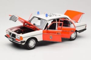 Mercedes 200 W123 Ambulance Blanc Norev 1:18 183834 Métal — image 2 sur 8