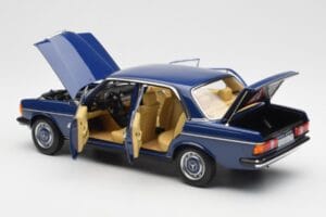 Mercedes 200 W123 Surf Bleu Norev 1:18 183710 Métal — image 5 sur 8