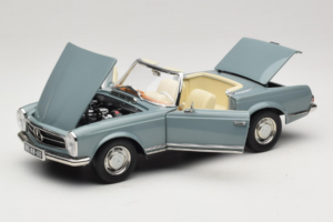 Mercedes 230 SL W113 Horizon Blue Norev 1:18 183992 Métal — image 2 sur 9