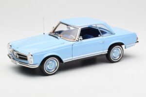 Mercedes 230 SL W113 Pagoda Horizon Bleu Édition Concessionnaire Norev 1:18 B66040633 Métal — image 3 sur 10