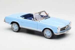 Mercedes 230 SL W113 Pagoda Horizon Bleu Édition Concessionnaire Norev 1:18 B66040633 Métal — image 8 sur 10