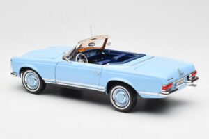 Mercedes 230 SL W113 Pagoda Horizon Bleu Édition Concessionnaire Norev 1:18 B66040633 Métal — image 9 sur 10
