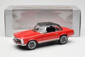 Mercedes 230 SL W113 Pagoda Rouge Norev 1:18 B660640596 Métal — image 8 sur 8