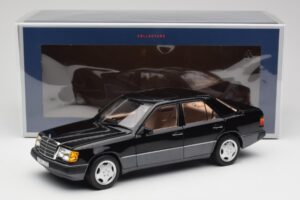 Mercedes 230E W124 AMG Wheels Noir Édition Limitée Norev 1:18 183950 Métal — image 12 sur 12
