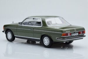 Mercedes 280 CE W123 Coupé Vert Norev 1:18 183704 Métal — image 5 sur 6
