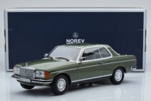 Mercedes 280 CE W123 Coupé Vert Norev 1:18 183704 Métal — image 6 sur 6