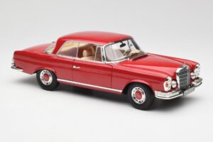 Mercedes 280 SE W108 Rouge Norev 1:18 193527 Métal — image 6 sur 8