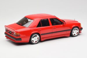 Mercedes 300E W124 6.0 AMG Signal Rouge Otto 1:18 OT1104 Résine — image 2 sur 6